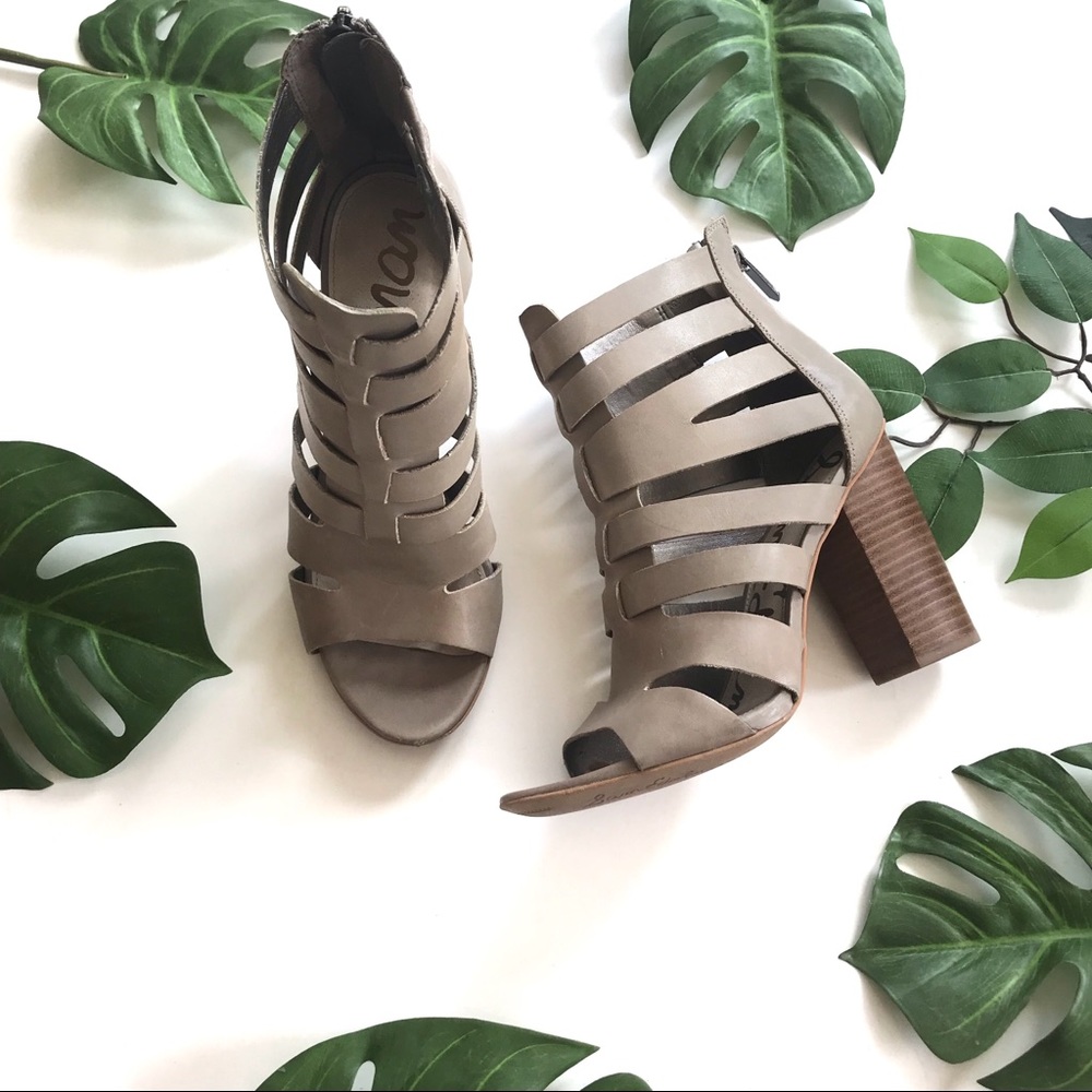 Sam Edelman Cutout Yazmine Sandals In Stone!